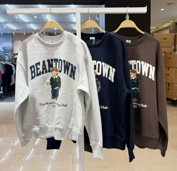 韓國代購 SPAO  返學熊中熊中熊衛衣SPMNG12C50（珠地）