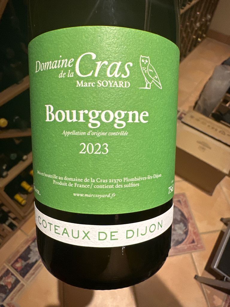 Marc Soyard Domaine De la Cras Bourgogne Blanc 2023