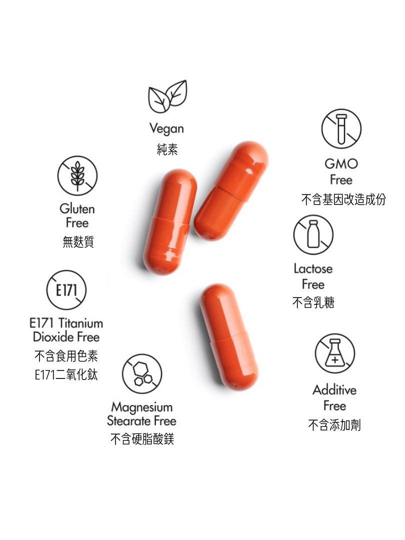 強化頭髮指甲純素營養膠囊