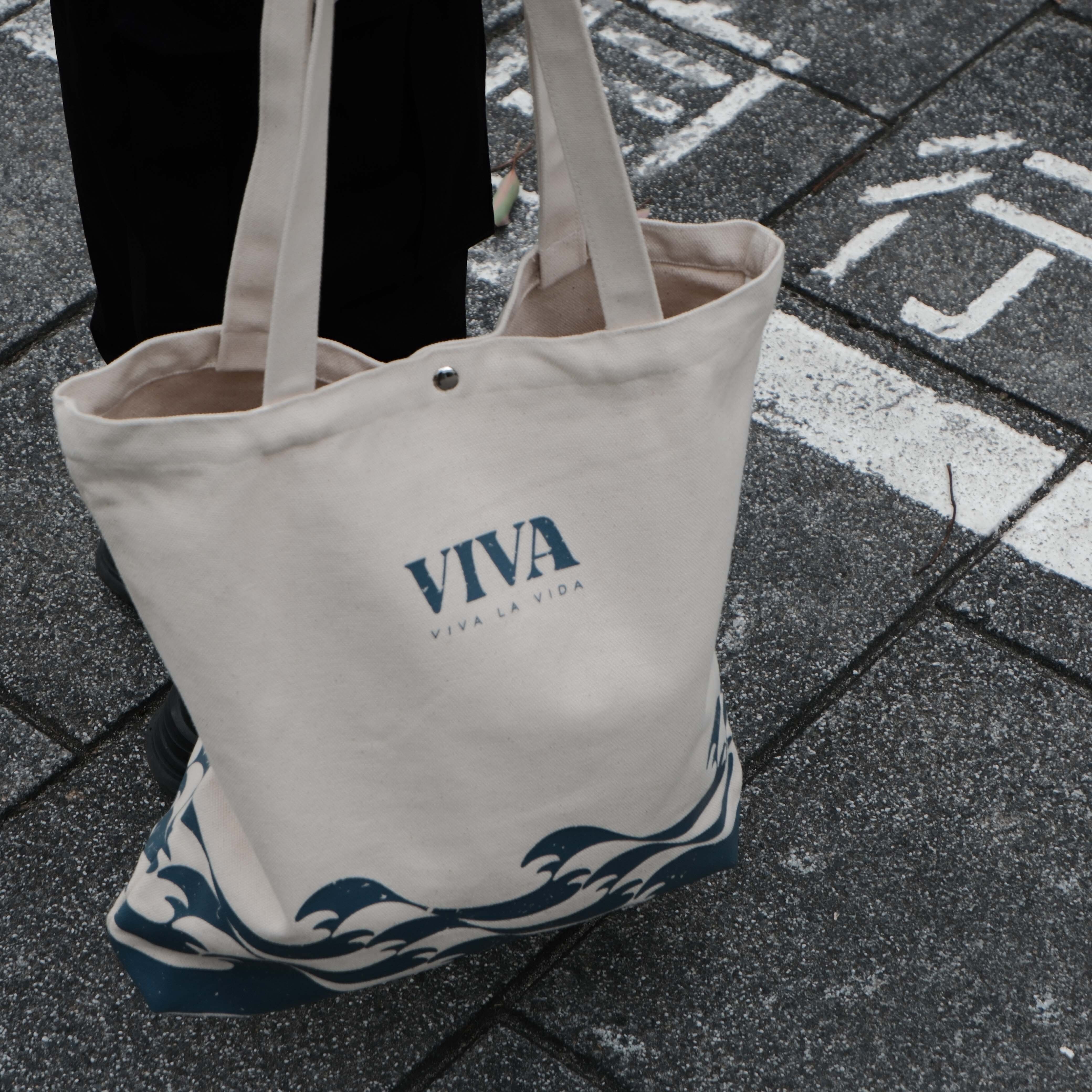 Viva Land VIVA 海浪帆布包