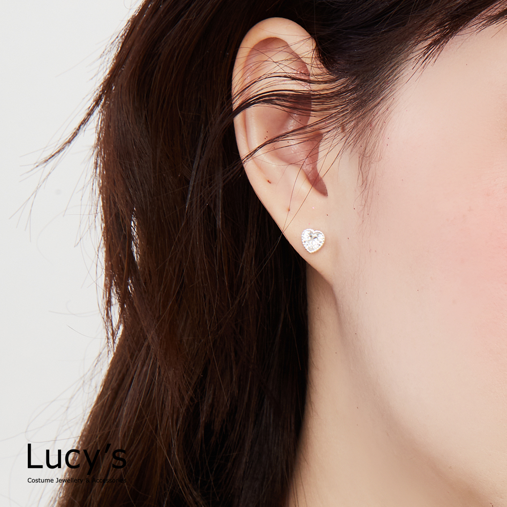 925純銀 晝夜之心 轉珠耳環 (二色) (128322/128323)