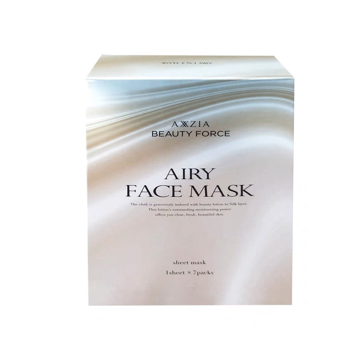 日本 AXXZIA 曉姿  深海繃帶面膜 7片  【正品】治愈肌膚  增加彈力  亮與煥發  將來自法國布列塔尼海岸蘊含強大修護力的海茴香