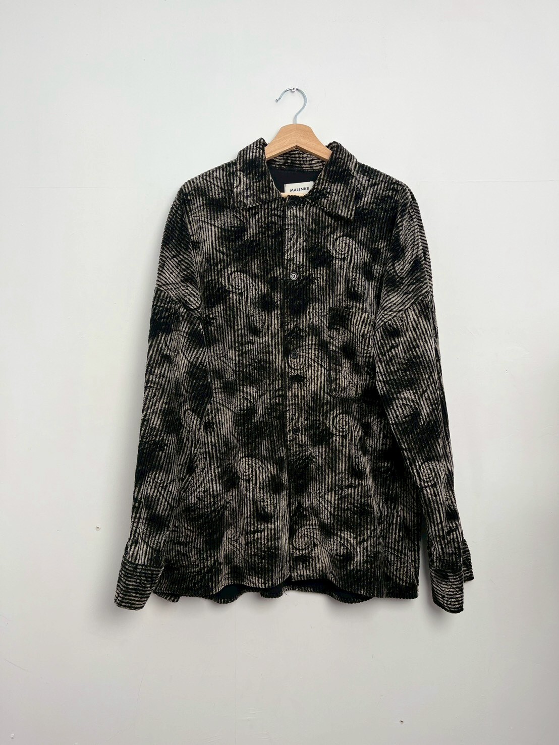 MALENKII Overfit Fezley Golden Shirt Jacket SIZE F