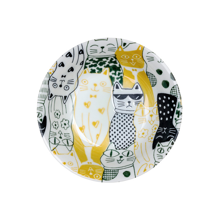 貓咪都會大碗｜美濃燒｜三款可選