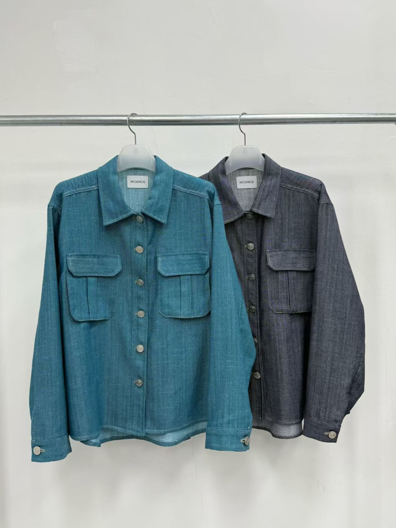 MS5416 休閒牛仔質感恤衫