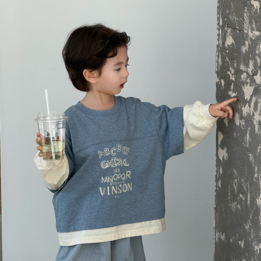 26春 假兩件字母Ｔ