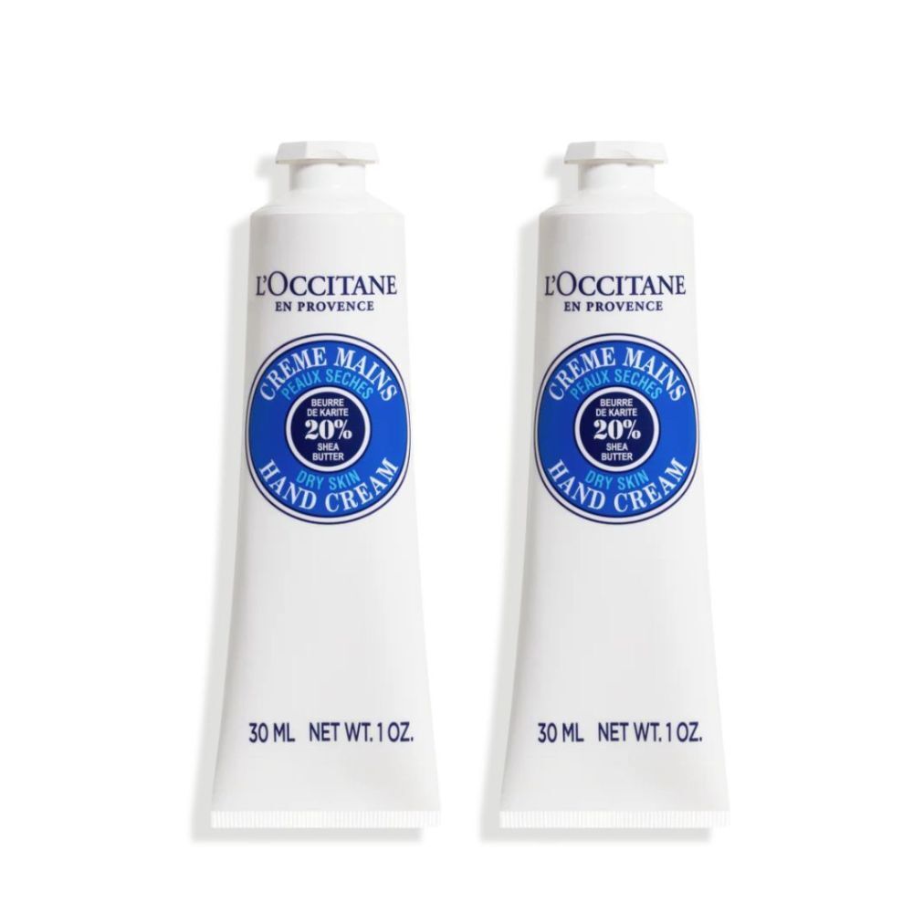 2x L'Occitane Shea Butter Hand Cream hand lotion 30ml [Parallel imported]