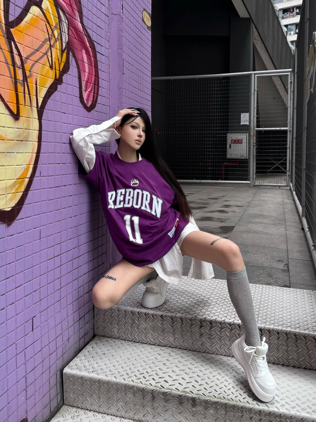Reborn Purple Jersey 球衣 短袖 紫色