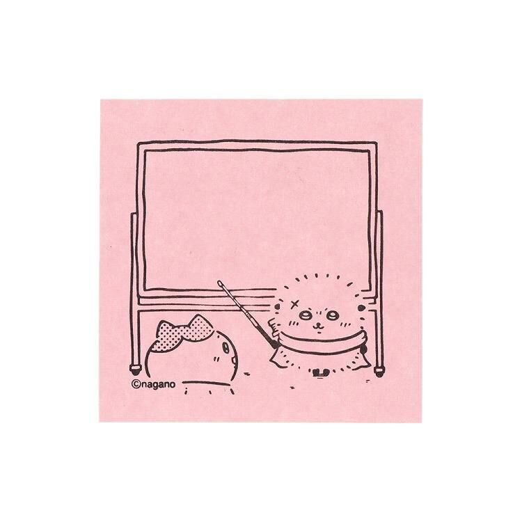 師傅老師 Chiikawa 吉伊卡哇 方形浸透印章 備忘錄印章｜SUN-STAR 日本