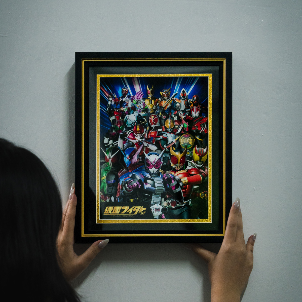 幪面超人3D立體畫