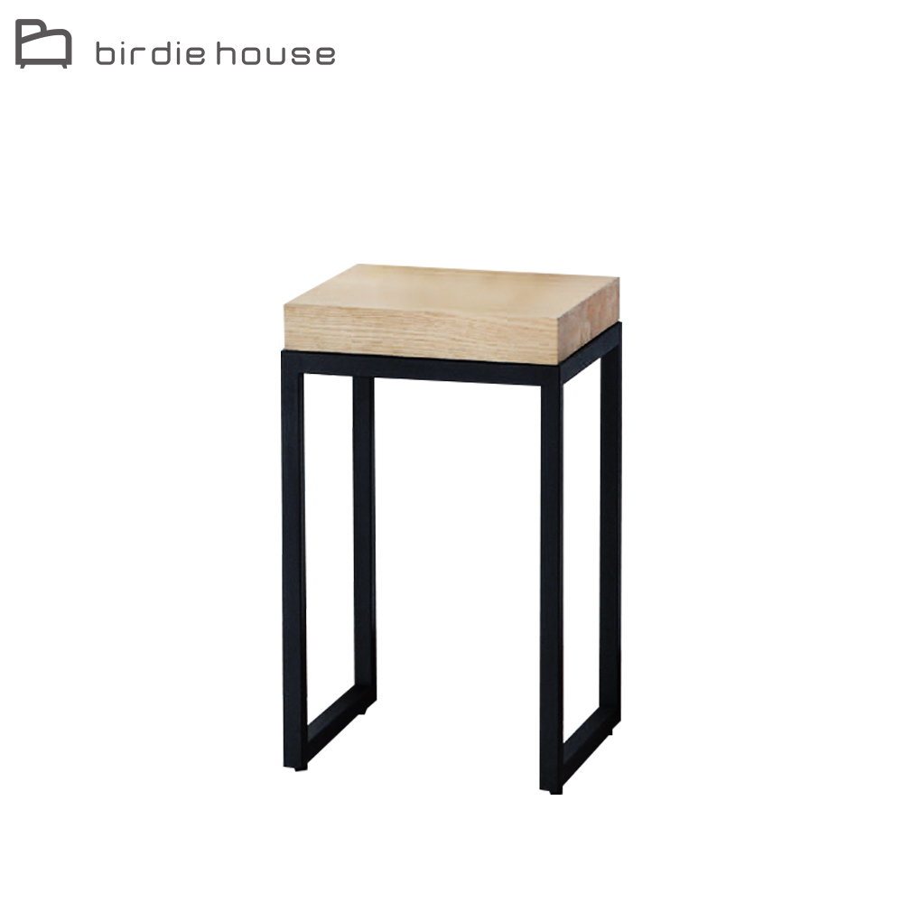 柏蒂家居-洛克工業風方型花架/玄關桌/置物收納架-低