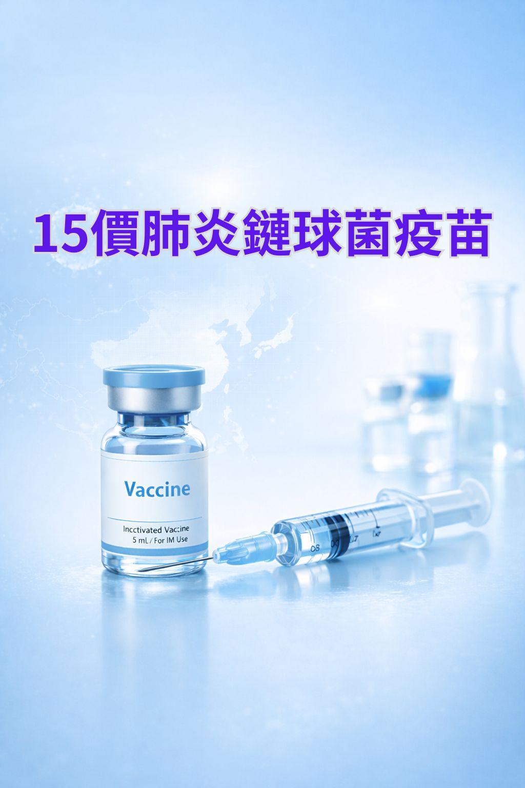 15價肺炎球菌疫苗 - 1針