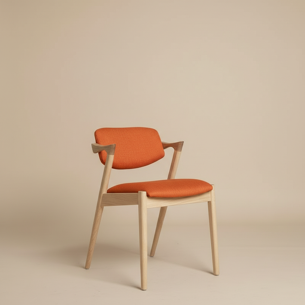 Ashley︱北歐原木質感單椅