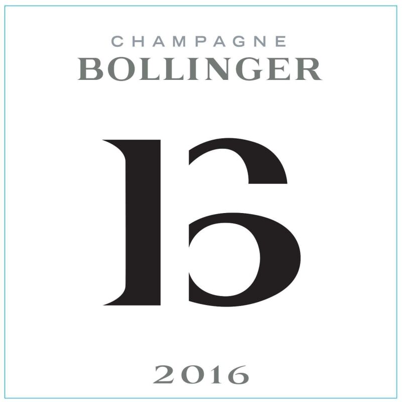 Bollinger B16 Extra Brut 2016 (JS96) (Gift Box)