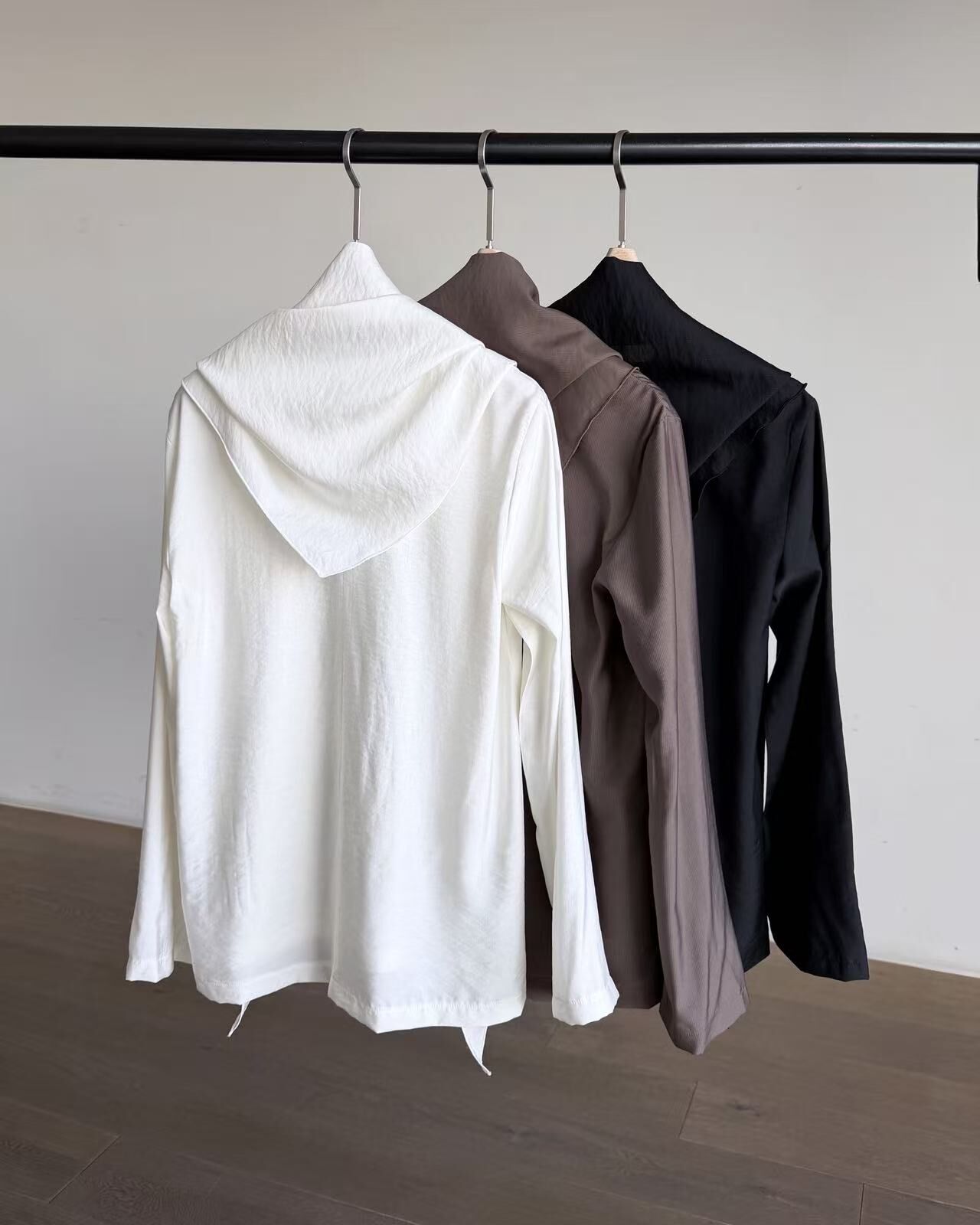 RD2604 氣質絲巾多著法Top