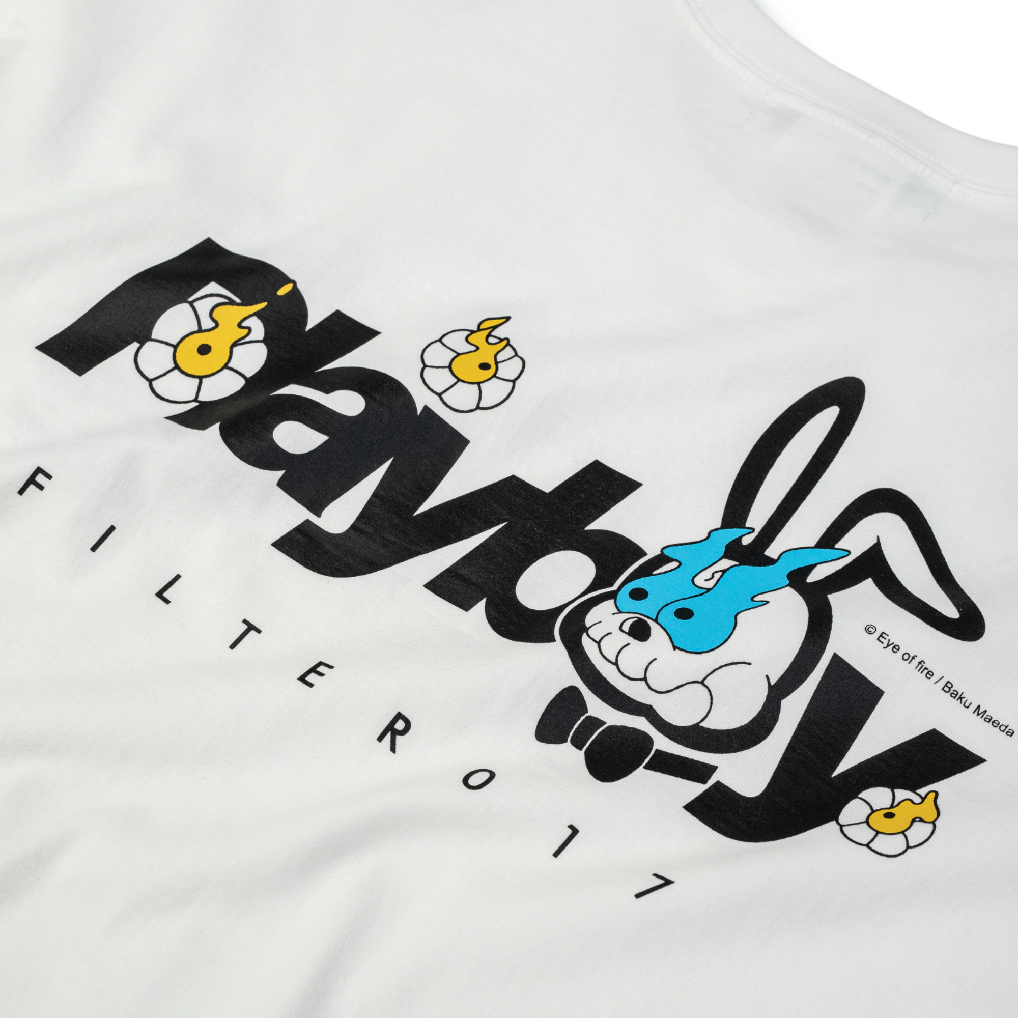 【現貨】 PLAYBOY X FILTER017® feat. Baku Maeda Skull Logo Tee / 骷髏兔圖像短T