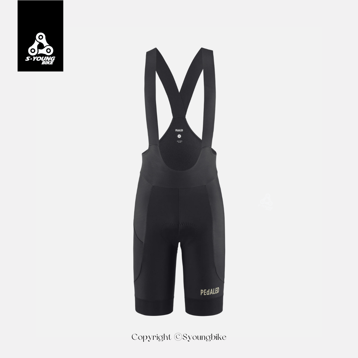 現貨【PEdALED】Element Thermal Bib Shorts 男吊帶保暖短車褲 / Black 經典黑