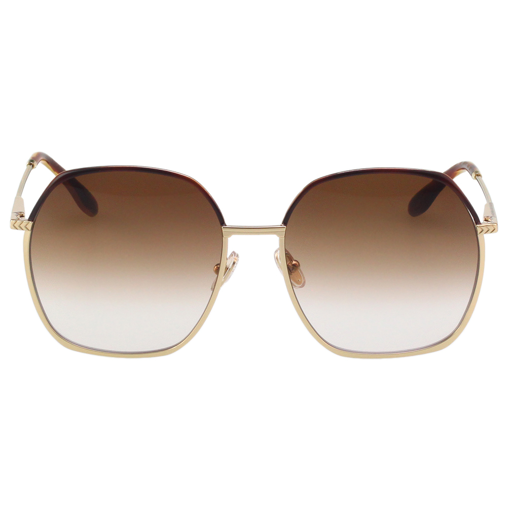 Victoria Beckham 維多利亞貝克漢 太陽眼鏡(咖啡配金色)VB206S