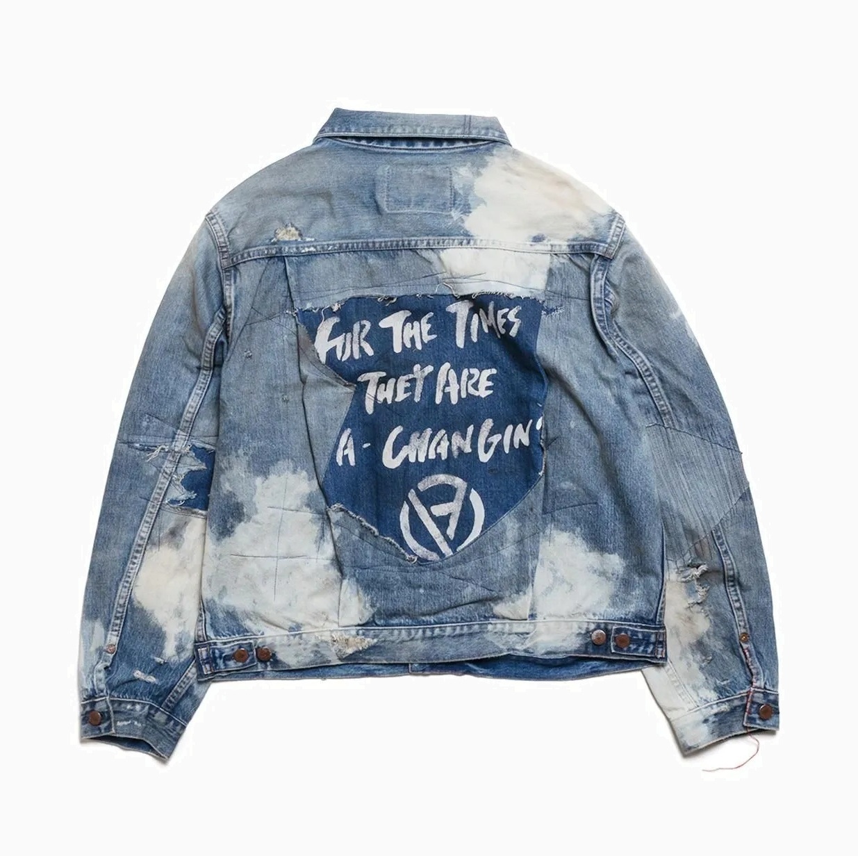 ANACHRONORM HARD REMAKED FRONT TUCK DENIM JACKET AN351 - PRE ORDER ITEM (預訂中)