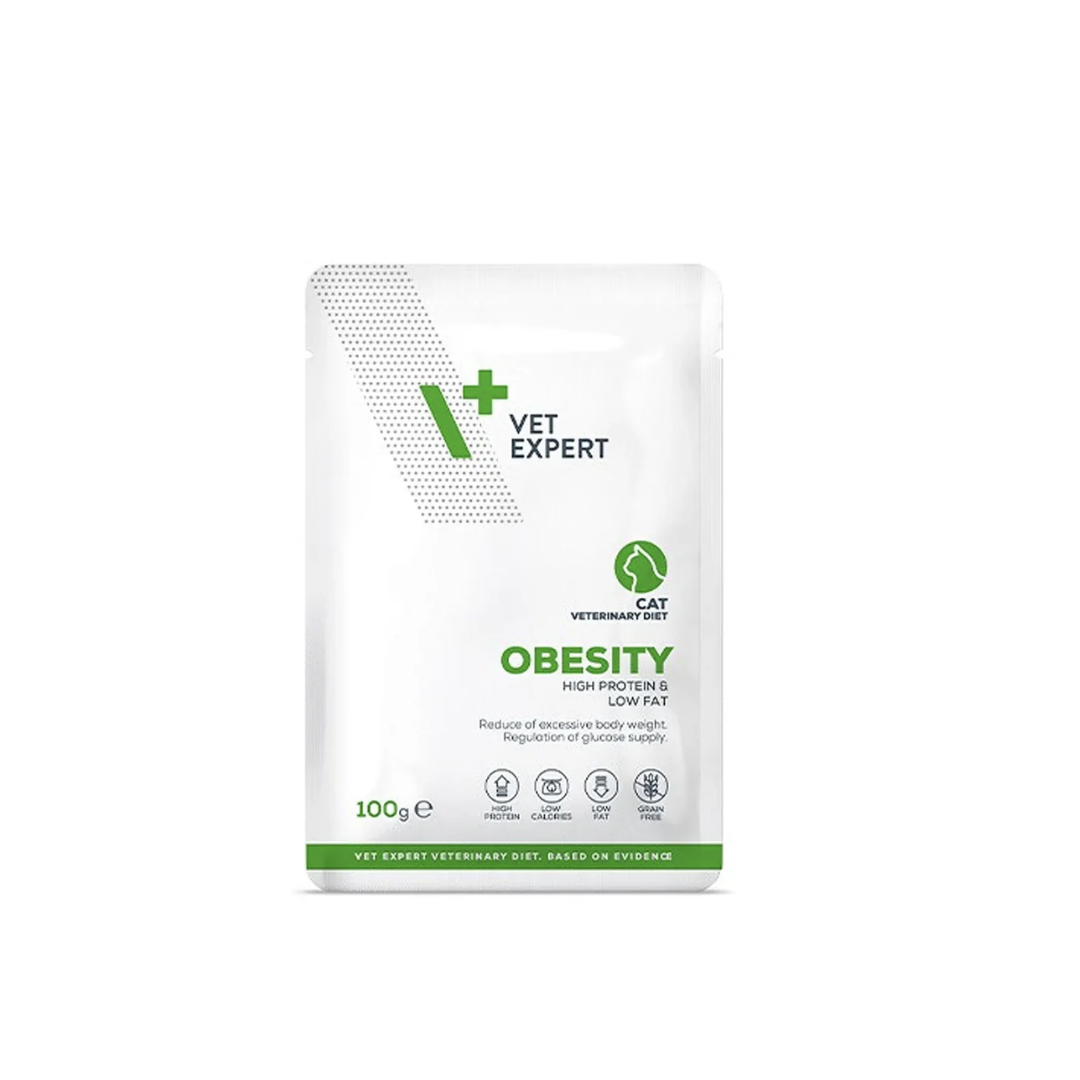 Vet Expert- 成貓體重管理及糖尿處方袋裝濕糧 100克 x 12