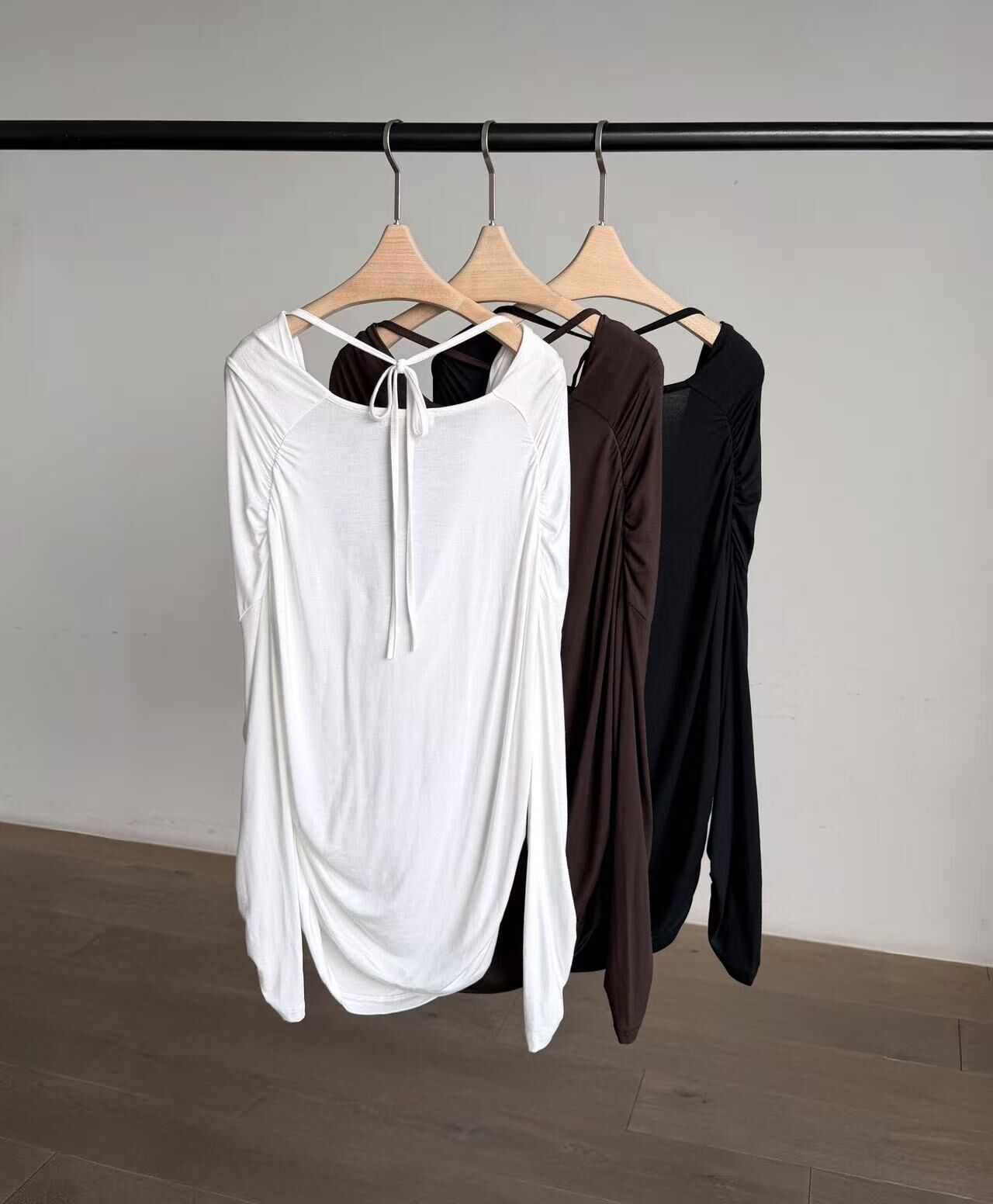 RD2611 垂墜感氣場blouse