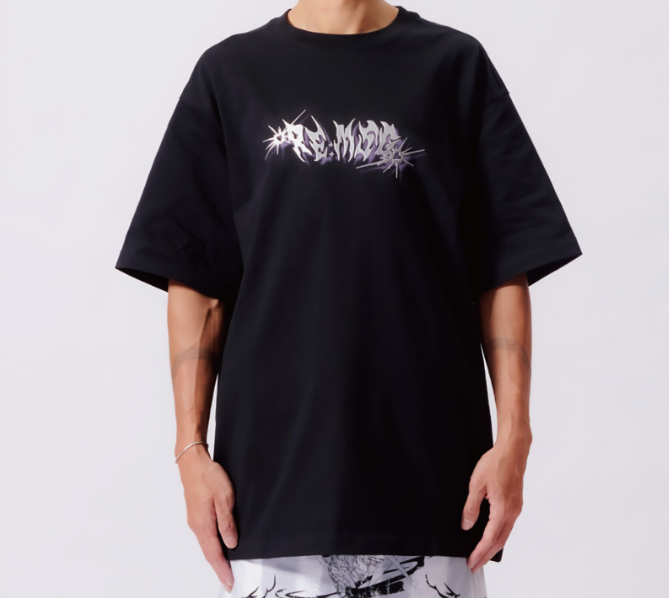 RE:MUSEIGEN MOON / BLOSSOM Tee - Black | RM2502-01