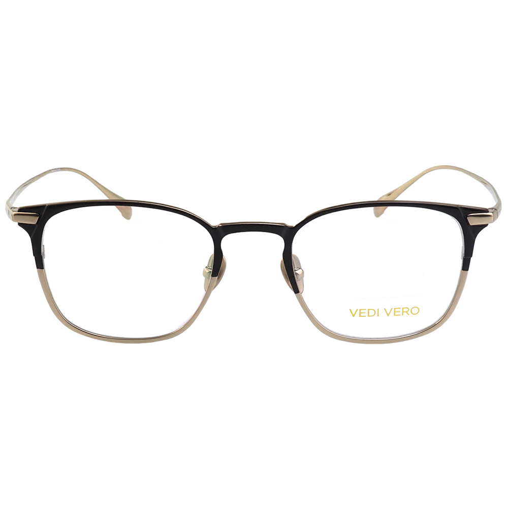 VEDI VERO β鈦 光學眼鏡(黑配金色)VO8007