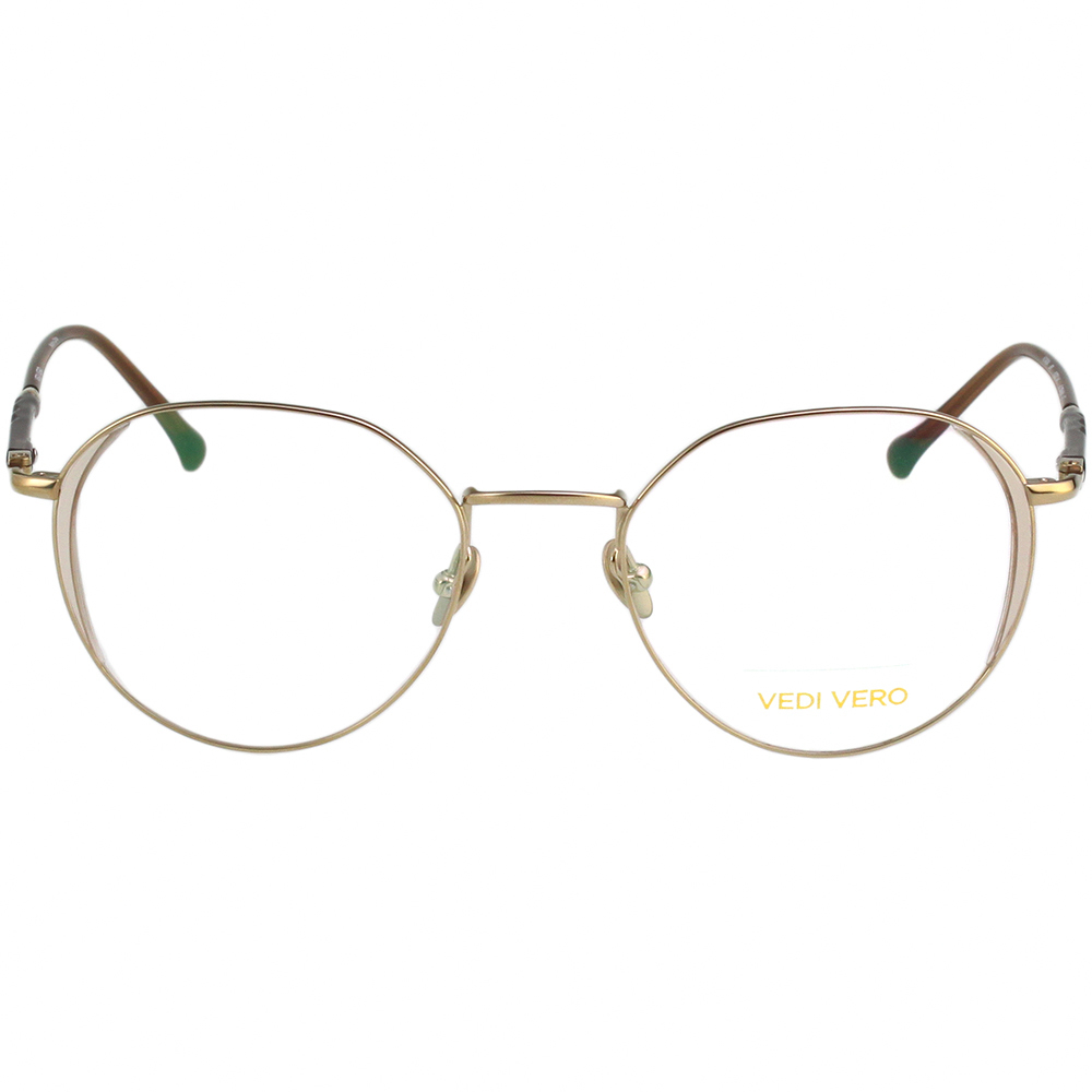 VEDI VERO 復古 β鈦 光學眼鏡(金色)VO9004