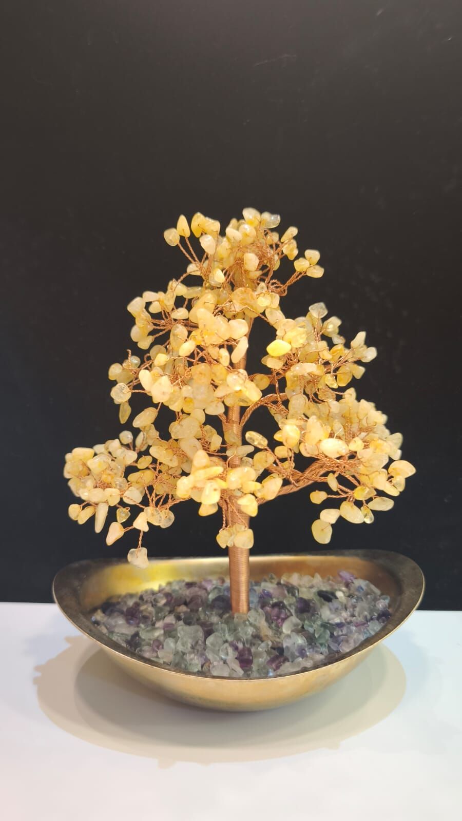 0202CT02-水晶飾物CT-黃金樹 (C2)