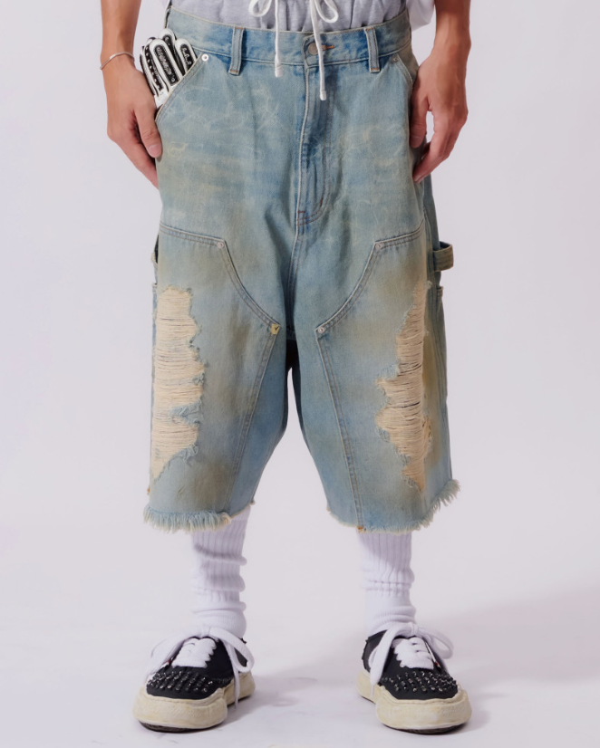 RE:MUSEIGEN MOON / BLOSSOM Denim Pants | RM2502-10