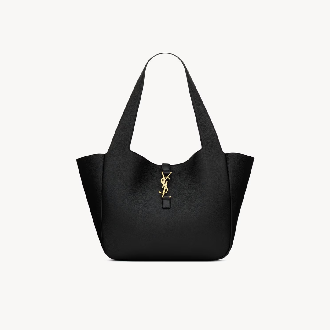 1FF0101-304 [SAINT LAURENT] Le 5 À 7 Bea In Grained Leather Black (SS26) #763435AADUU1000 (B-EU-E)