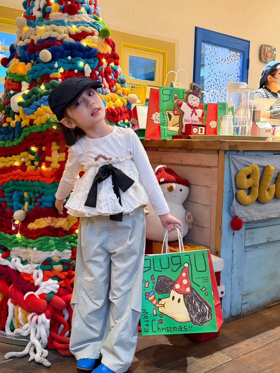 蝴蝶結細肩背心