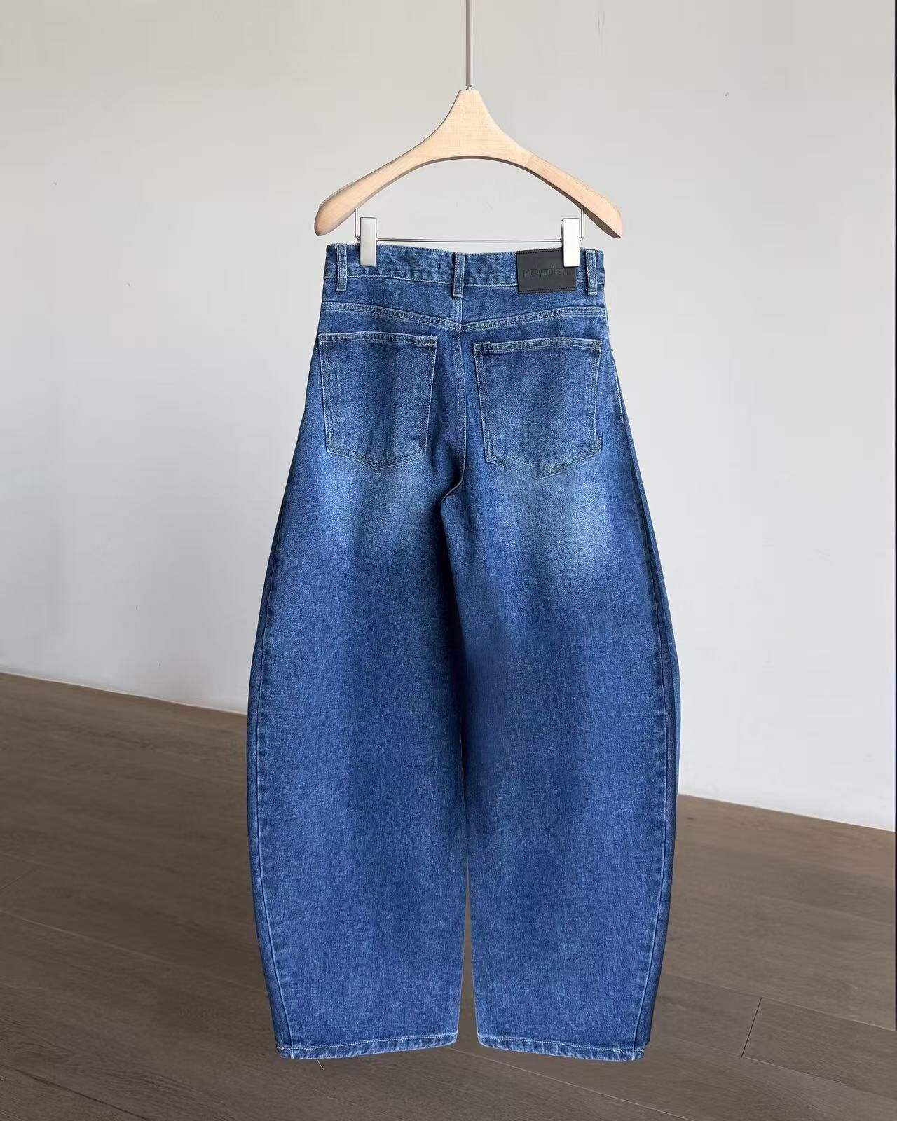 RD2615 腰帶款深色·彎刀牛仔褲