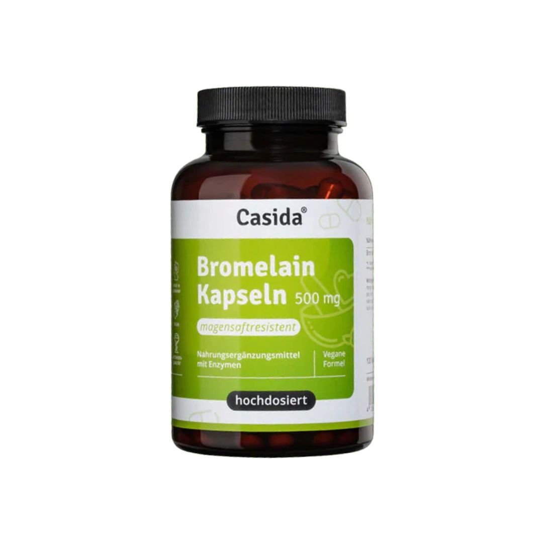 德國Casida 天然植物鳳梨酵素膠囊 500mg 120粒