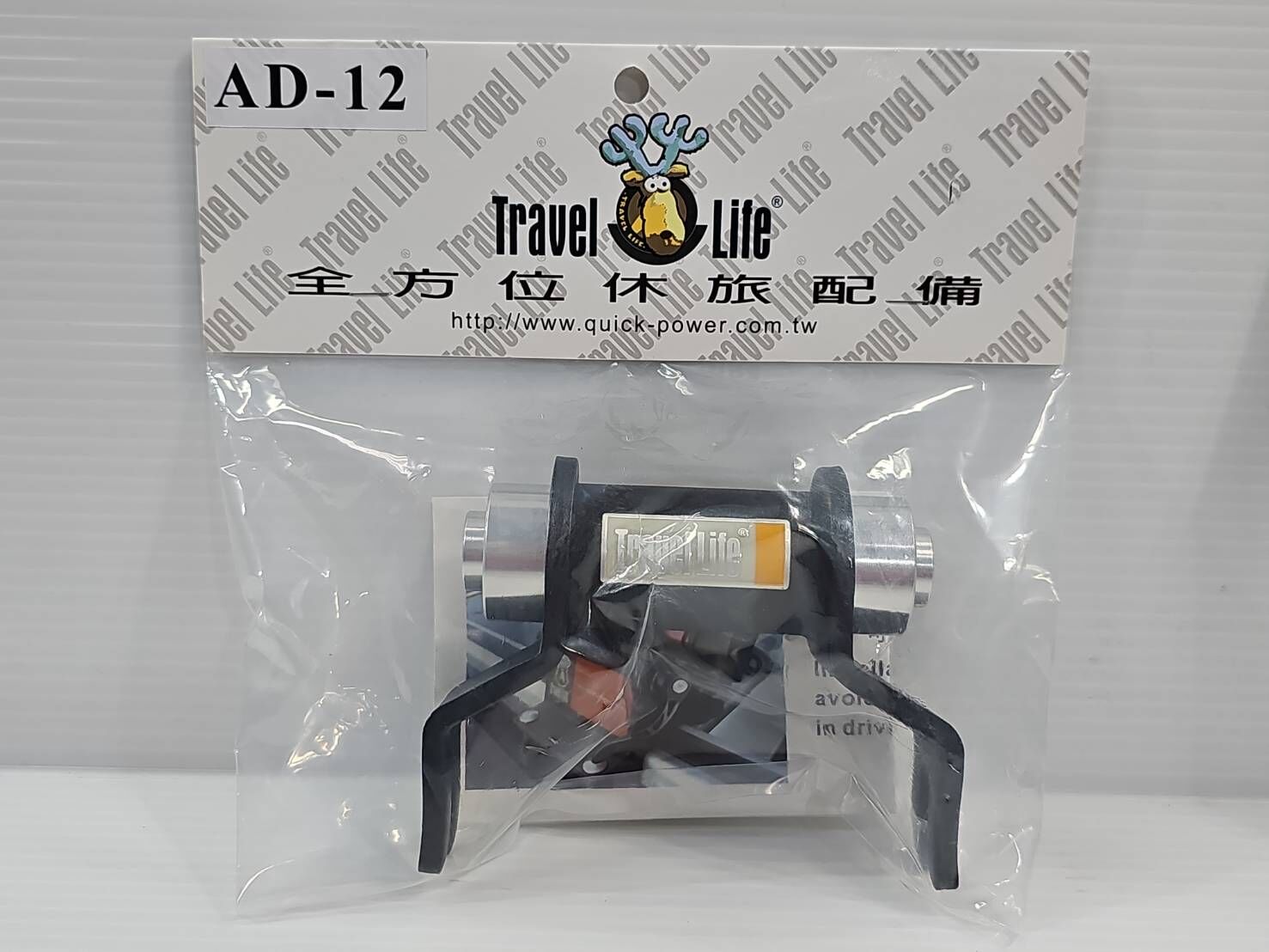 Travel Lite AD-12快克前叉轉接座 快拆轉接座 12*100mm 適合SBC-05.SBC-05N