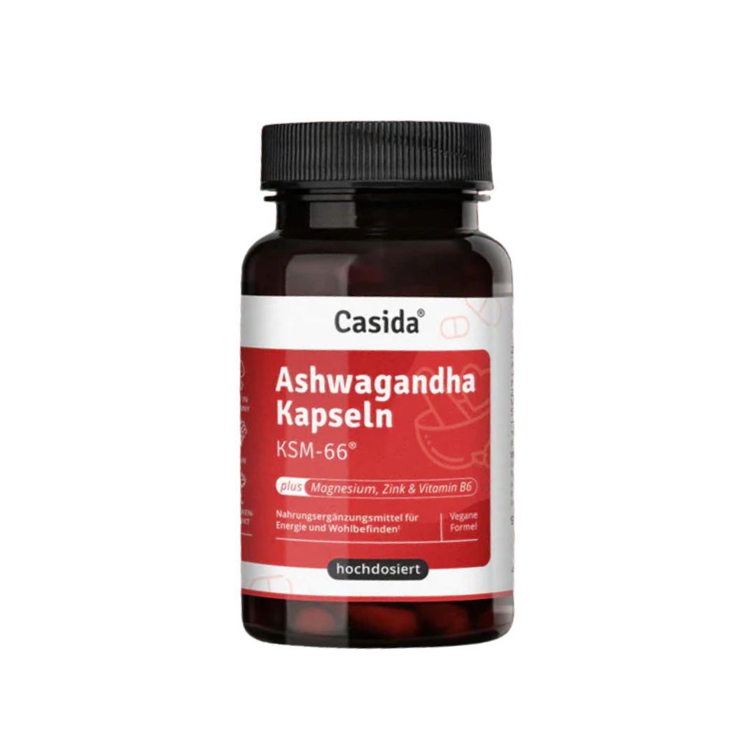 德國Casida 南非醉茄膠囊 600 mg KSM-66®   90pcs  | 抗壓放鬆、提升睡眠品質