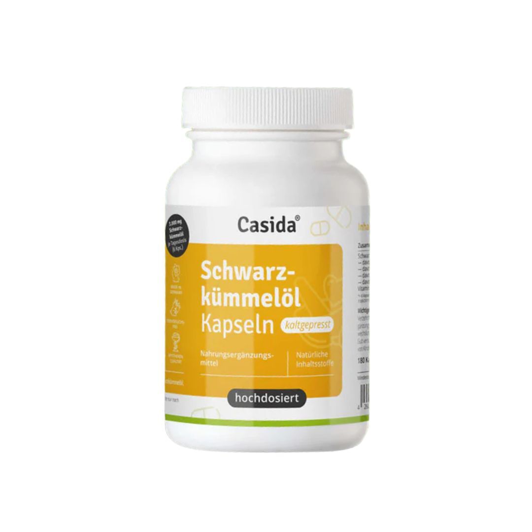 德國Casida 黑種草籽油膠囊 3000mg | 冷壓  | 180粒