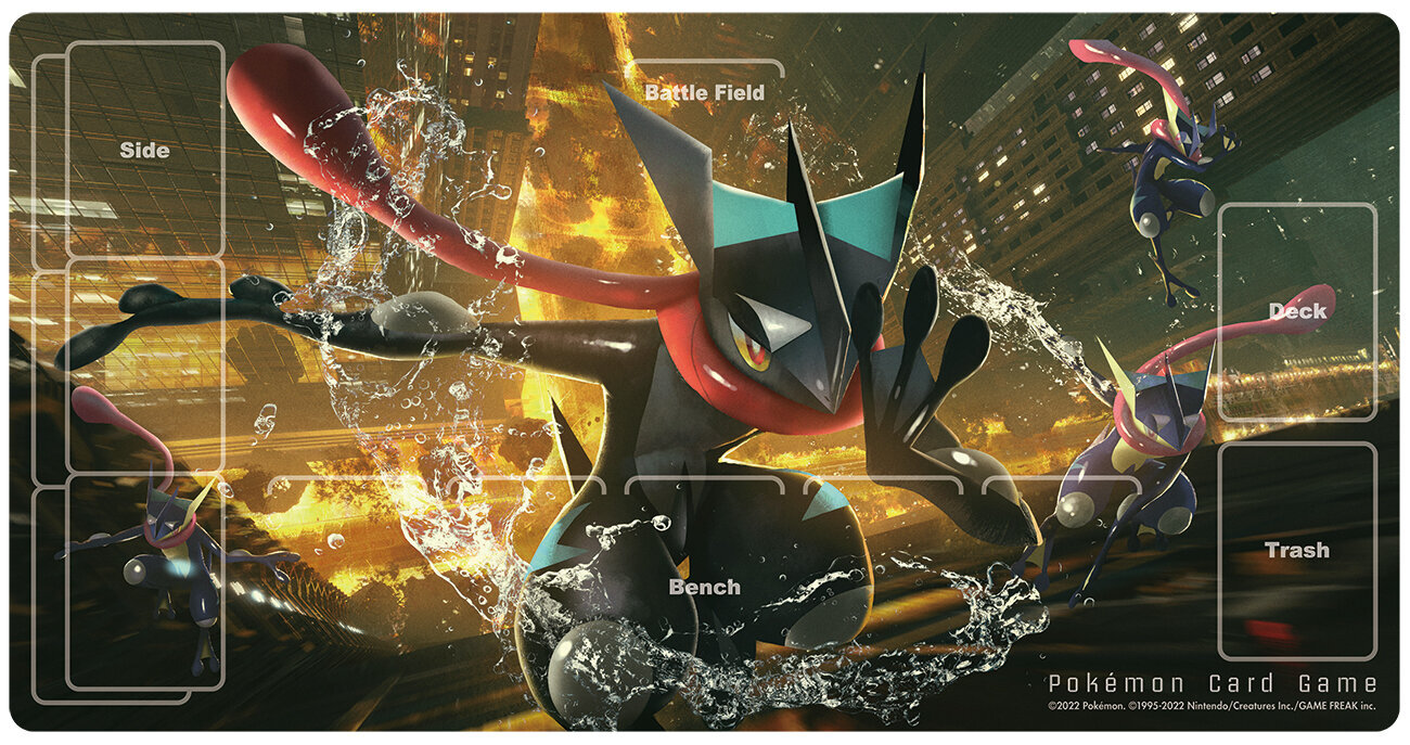 Pokemon Card Game 卡墊 光輝甲賀忍蛙 かがやくゲッコウガ