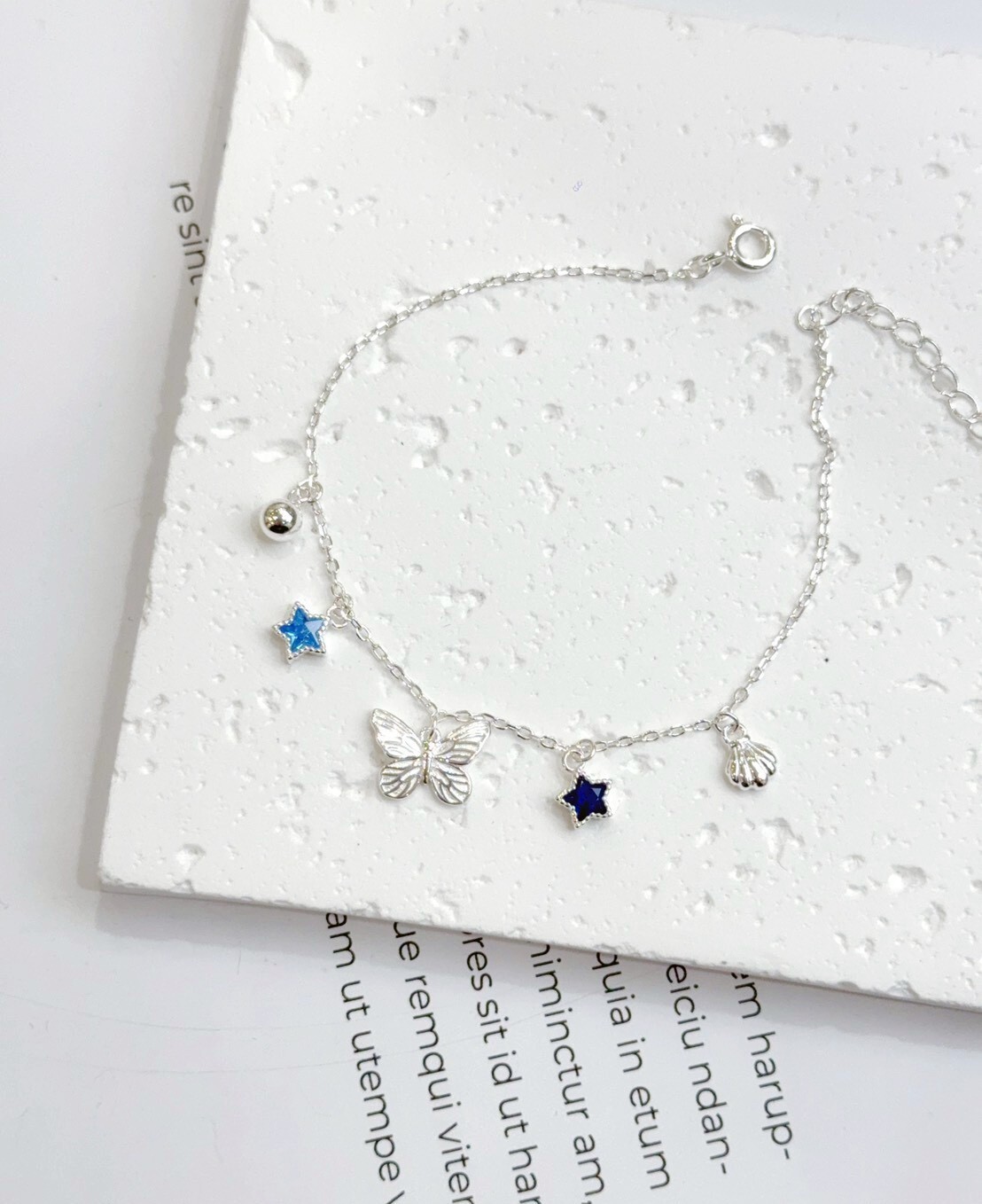 海底星空純銀手鍊