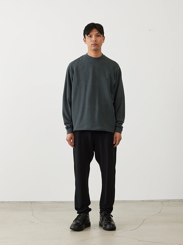 mocT｜LYOCELL STRETCH FLEECE BORDER PO