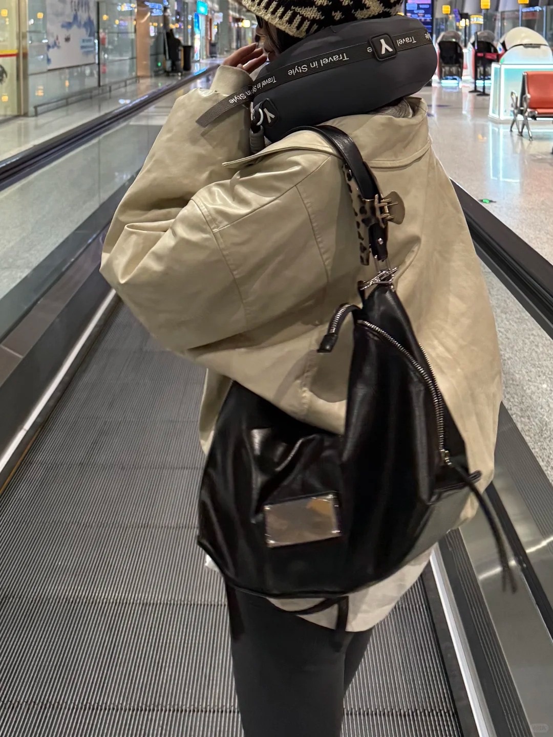 🇰🇷韓國 MATIN KIM 側邊拉鍊兩用包 機車包 肩背包 大款/小款