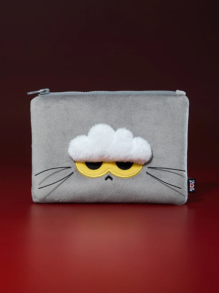 ZO&FRIENDS ZOAFUL WINTER G-DRAGON GD 權志龍 貓咪 方形小包 化妝包 收納包 零錢包 / 預購