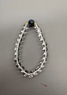 YY2704  白水晶蓝舒手串