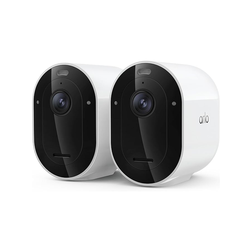 Arlo Pro 6 2K (VMC4270P) 2.4G/5G 無線雲端戶外防水 WiFi 網路攝影機/監視器 (雙鏡組)