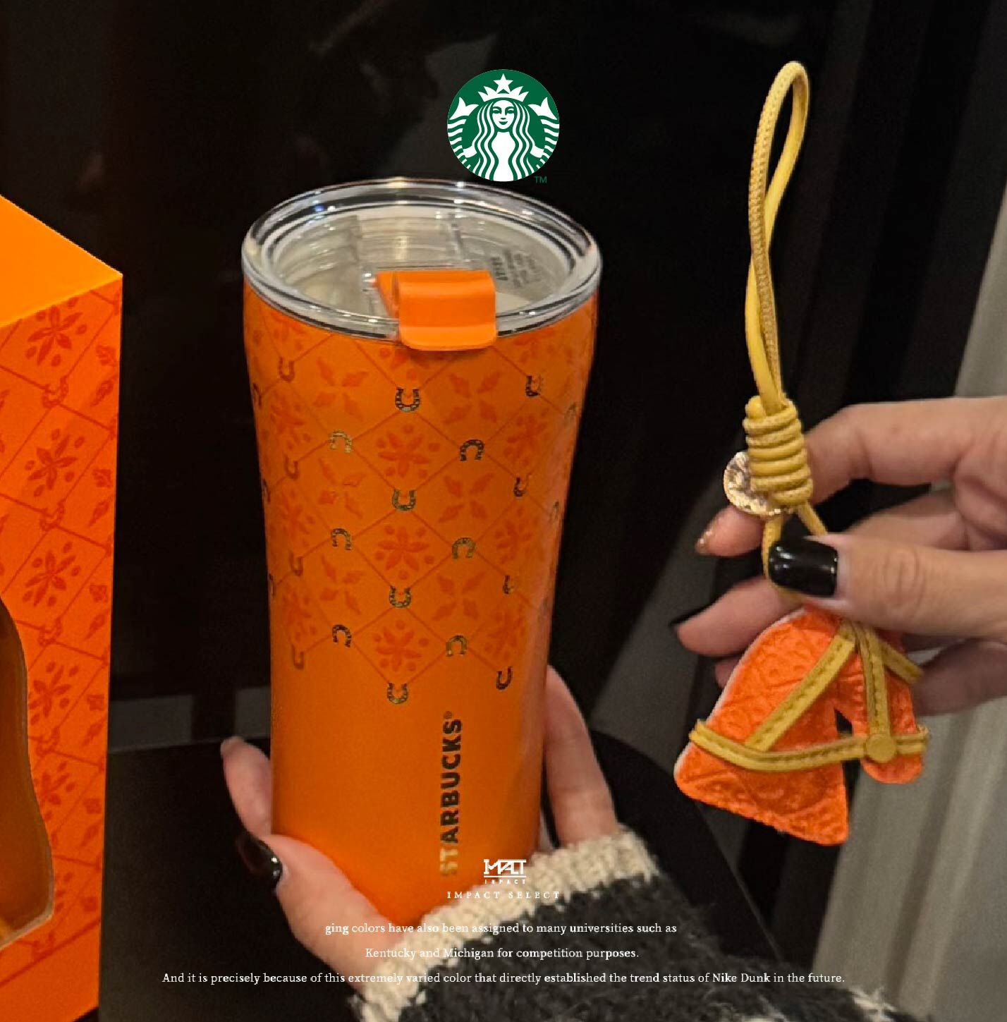 starbucks 星巴克 愛馬仕橘 水壺 四款