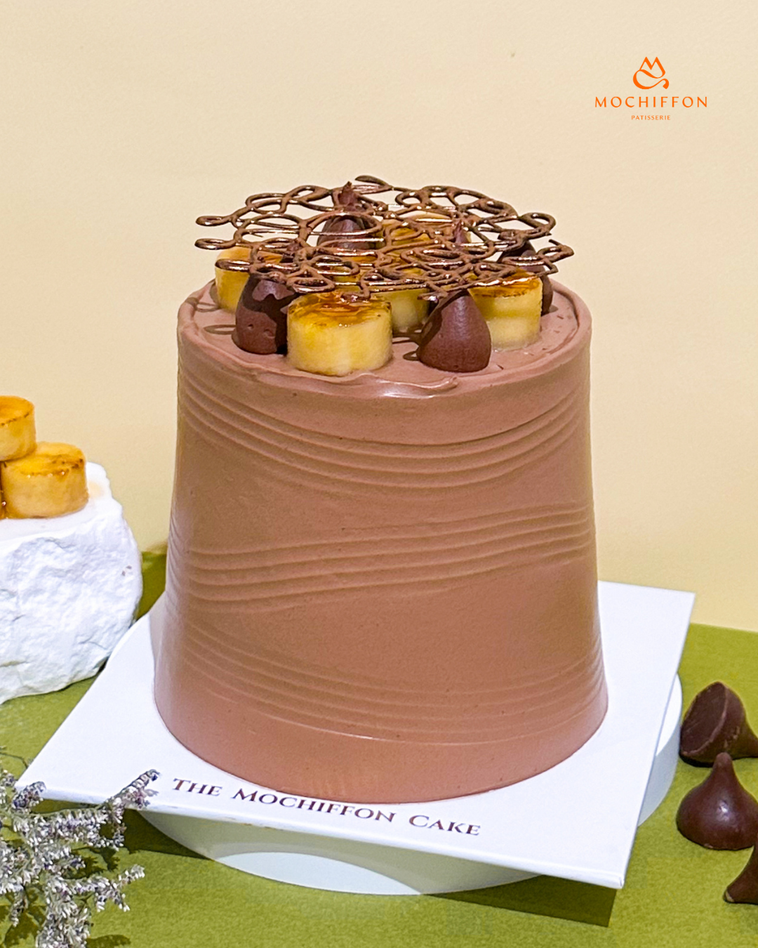 6 INCHES BANANA CHOCOLATE COFFEE