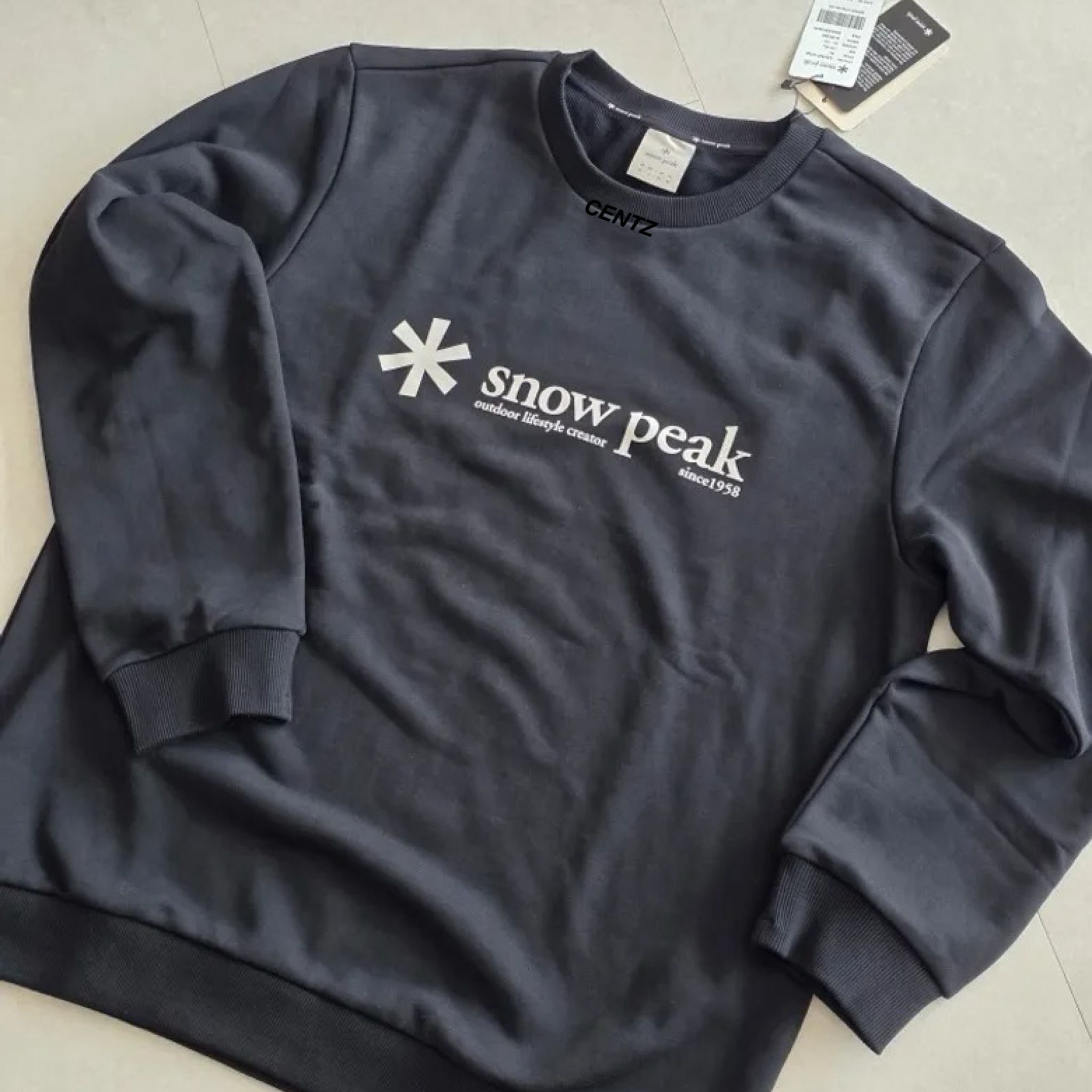 SNOW PEAK Big Logo Sweatshirt [S25FMFHT68]