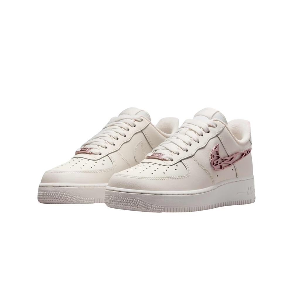 預購┃女鞋 NIKE Air Force 1 '07 LX 液態金屬 玫瑰金