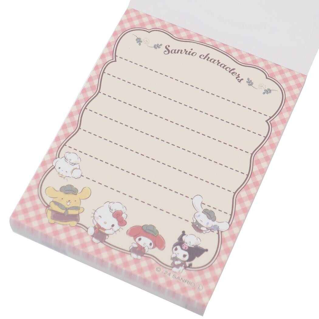 【Sanrio】三麗鷗迷你便簽 歡迎光臨麵包店！