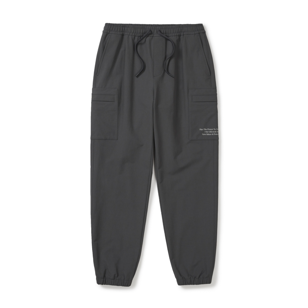 【SnowPeak 雪峰春季新品限時開團🔥 2/6 晚上12:00準時收單～】snow peak Lago Cargo Jogger Pants 字串口袋 防水 縮口 長褲 S26SMTPT26